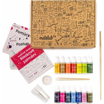 Dětská vědecká sada Barevné chemické reakce pro děti