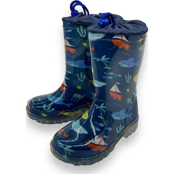 Chlapecká obuv Sport Chlapecké modré holínky 04 Barva: Modrá, Velikost: 24