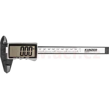 Digitální posuvné měřidlo 150 mm, přesnost 0,2 mm, plastové tělo