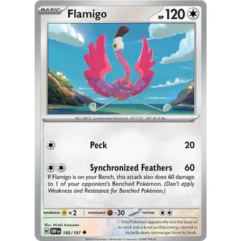 Karetní hra Pokémon TCG Flamigo 185/197