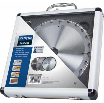 Pilový kotouč Scheppach Sada 3 pilových kotoučů 210 mm 