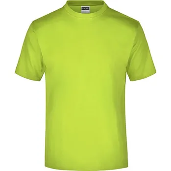 Pánské tričko James&Nicholson Unisex triko JN001 Acid Yellow M