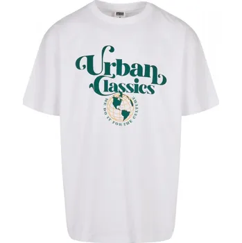 Organic Globe Logo Tee - white M