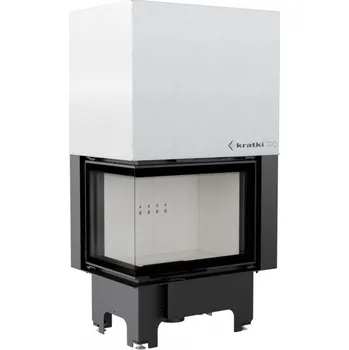 Krbová vložka Krbová vložka VN 700/480 levé prosklení s výsuvným otevíráním dvířek