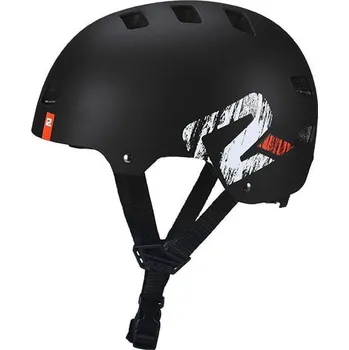 Cyklistická přilba Přilba P2R DAPP M (55-58cm) Midnight black matt