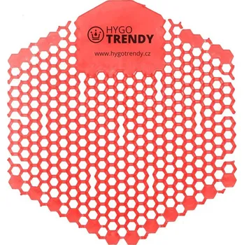 Osvěžovač vzduchu Síto do pisoáru Hygotrendy, kiwi grapefruit/červené, WAVE 3D, 1 ks 21G.HT2010KGF