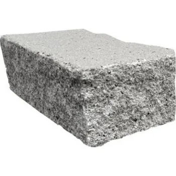 plotová tvarovka DITON Tvárnice Muráno 7/25 koncový 1/4 kámen 63x250x70 mm grania