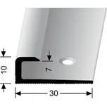 Küberit Ukončovací lišta pro koberce a podlahy 7 mm Barva: stříbro F4