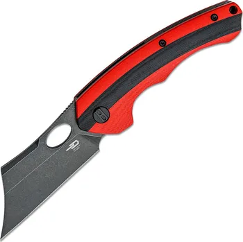 kapesní nůž Bestech SKIRMISH D2, Černý Stonewashed, G10 BG44D