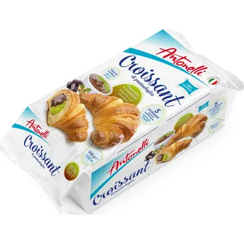 Trvanlivě pečivo Antonelli Group Croissant pistácie/čoko náplň 225g