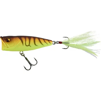 Umělá nástraha CAPERLAN Wobler Popper WXM PPR 50 F Orange Tiger ORANŽOVÁ|ČERNÁ|ŽLUTÁ