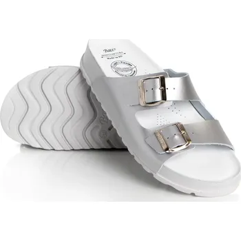 Dámské pantofle Batz pantofle – ZAMIRA stříbrná Velikost: 39