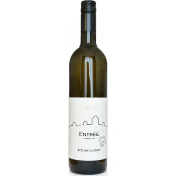 Víno Vinařství Entrée Ryzlink vlašský 2022 pozdní sběr Mlýnská 0,75 l