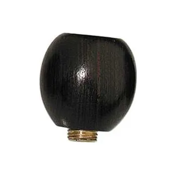 Kotlík k bongu ebenový malý kulatý, se závitem (Kotlík k bongu ebenový medium kulatý, se závitem)