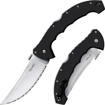 Pracovní nůž Cold Steel Talwar, zavírací nůž s klipem, zoubkovaný 21TBXS