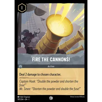 Sběratelská karetní hra Fire The Cannons 197/204 - The First Chapter Typ karty: Standard