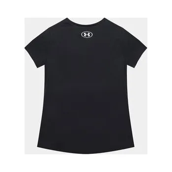 Dívčí tričko Under Armour T-Shirt Ua Sportstyle Logo Ss 1361182 Černá Loose Fit L