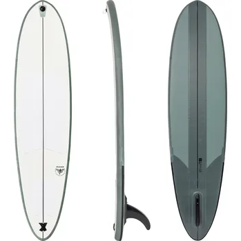 Surfové prkno DECATHLON Nafukovací surf 500 Compact 7'6" (bez pumpičky a leashe)