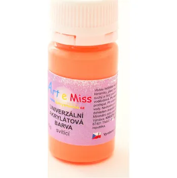 Speciální výtvarná barva Artemiss Svítící univerzální barva 40 g