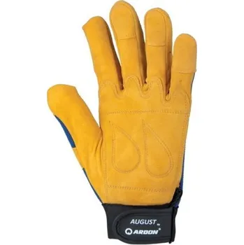 Pracovní rukavice Rukavice August pracovní - velikost 10