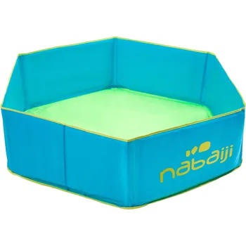 Dětský bazének NABAIJI Skládací dětský bazének Tidipool s transportním obalem modrý o průměru 88,5 cm MODRÁ|ŽLUTÁ