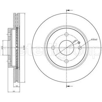Brzdový kotouč Brzdový kotouč METELLI 23-0983