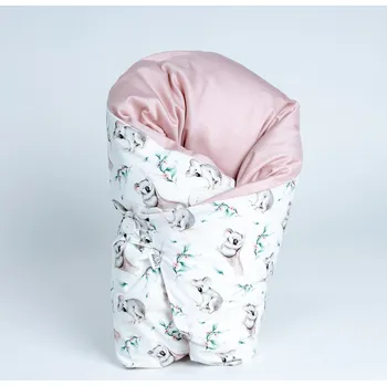 Zavinovačka Tulimese Náhradní povlak spící koala starorůžová VELIKOST NÁHRADNÉHO POVLAKU: POVLAK 80X80 CM