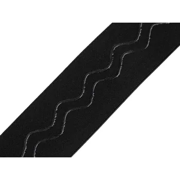 Výtvárné potřeby Pruženka šíře 50 mm se silikonem, barva černá