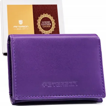 Peněženka Malá horizontální peněženka pro ženy Barva: Lilová