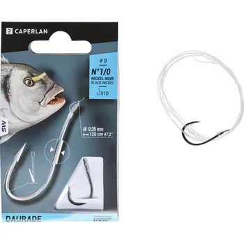 Rybářský háček CAPERLAN Háček s návazcem a lopatkou na mořský rybolov Daurade 2