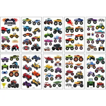 Odstranitelné tetování Rocolo Design Dočasné tetování Monster Trucks 11,5 x 8 cm 12 variant