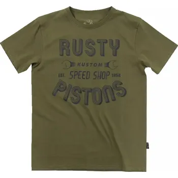 Nákrčník Rusty Pistons Rptsm97 Hulton khaki triko - 3Xl / Khaki