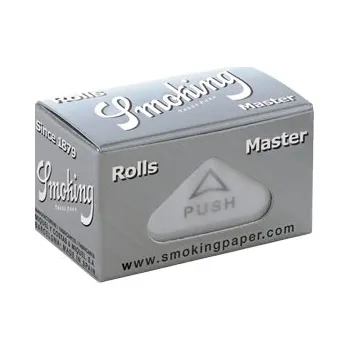 Rolovací papírky SMOKING MASTER ROLLS, 4m v balení (Úzké rolovací papírky SMOKING MASTER ROLLS, 4m v balení.)