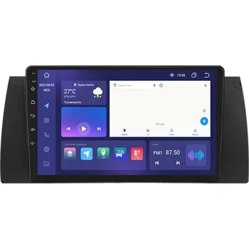 Autorádio HIZPO KXBME3992 Autorádio 9" Android 13 pro BMW řada 5 E39, X5 E53 Model: S9004 (4+32GB)