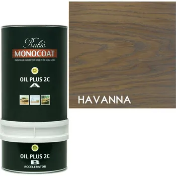 Olej na dřevo Rubio Monocoat Oil Plus 2C HAVANNA 3,5 L