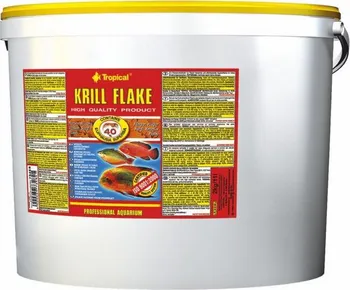 Krmivo pro rybičky Tropical Krill Flake 5 l