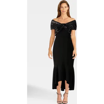 Dámské šaty Joseph Ribkoff spočenské večerní šaty 233731/2166 Modrá 42/14