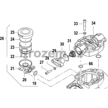 Šroub M8 x 22 mm pro Comet APS 101, APS 121, 3609005800