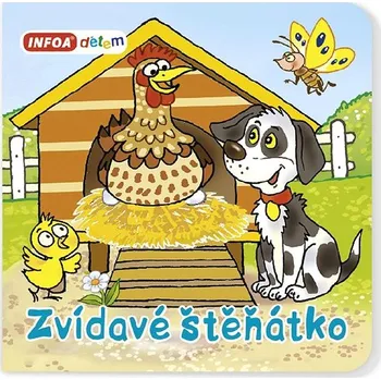 Hračka pro nejmenší Zvídavé štěňátko Kniha