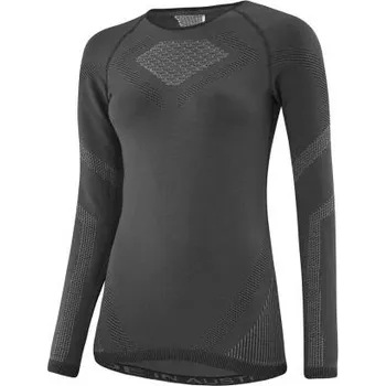 Löffler L/S TRANSTEX ALPINE 2022 šedé dámské funkční triko 40/L/42/XL - černá + DÁREK + Doprava ZDARMA