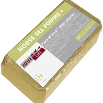 Pro koně HORSE LINE Solný liz pro koně Horse Roc s příchutí jablka 2 kg 2kg
