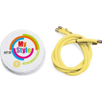 Jezdecká přilba CASCO Proužky MyStyle na helmy CASCO, 2 ks, yellow S-L