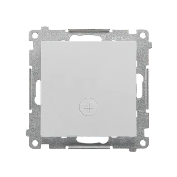 vypínač SIMON TW7L.01/143 Přepínač křížový (přístroj s krytem), s LED podsvětlením, řazení 7So, 10 A / 250 V