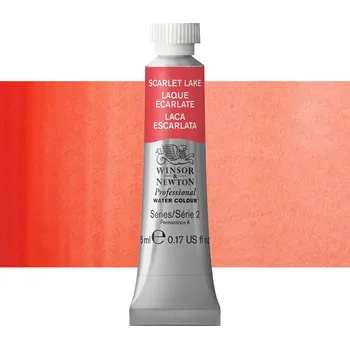 Vodová barva Akvarelová barva Winsor & Newton Professional, 5ml - Scarlet Lake