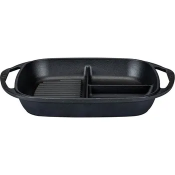 Hrnec Lava Metal Trio litinový pekáček červený