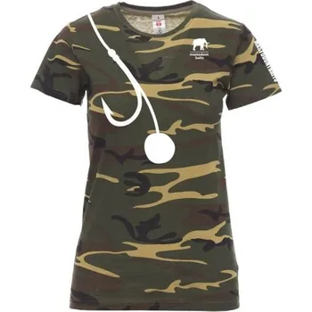 Dámské tričko Mastodont Baits s.r.o. Mastodont Baits triko dámské camou