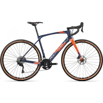 Rock Machine GravelRide CRB 700 Gloss Metallic Navy/Silver/Orange 2023, M