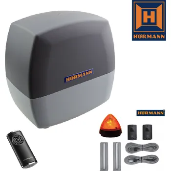 Hörmann LineaMatic SK 4554297 BiSecur pohon pro posuvnou bránu do 300kg + dálkový ovladač HSE 4 BS