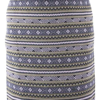 Dámská sukně Kama dámská pletená Merino sukně 6013 106 - tmavě zelená L