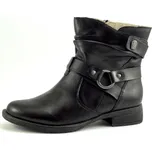 Jana obuv černá kotníková 25465, velikost 37